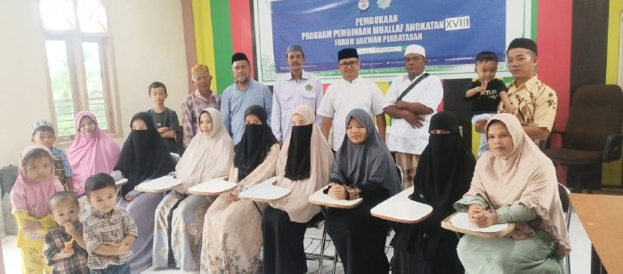 Ketua BMA Buka Program Pembinaan Muallaf FDP ke-18