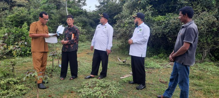 Tim Wakaf BMA Tinjau Lokasi Wakaf di Ladong dan Kajhu