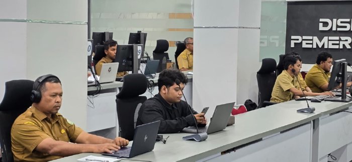 Baitul Mal Aceh Mengikuti Kegiatan Bimtek Penjaminan Kualitas Data dan Informasi Geospasial dari Dinas Kominfotik Aceh